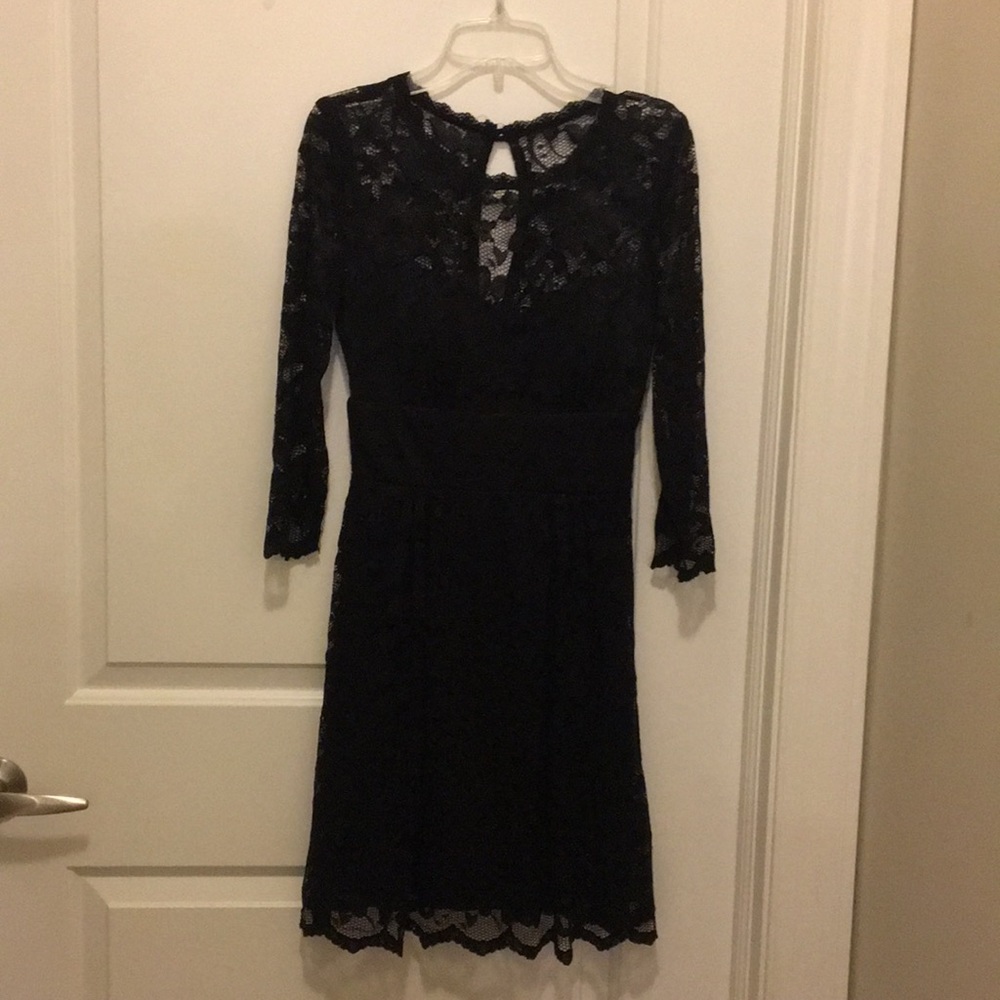 B. Smart NWOT Black Lace Cocktail Dress